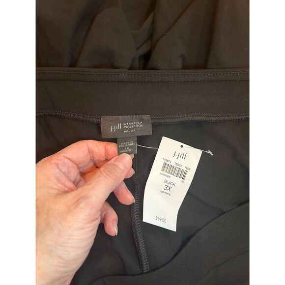 J.Jill Wearever Black Full Leg Pants 3X Office - Picture 2 of 6